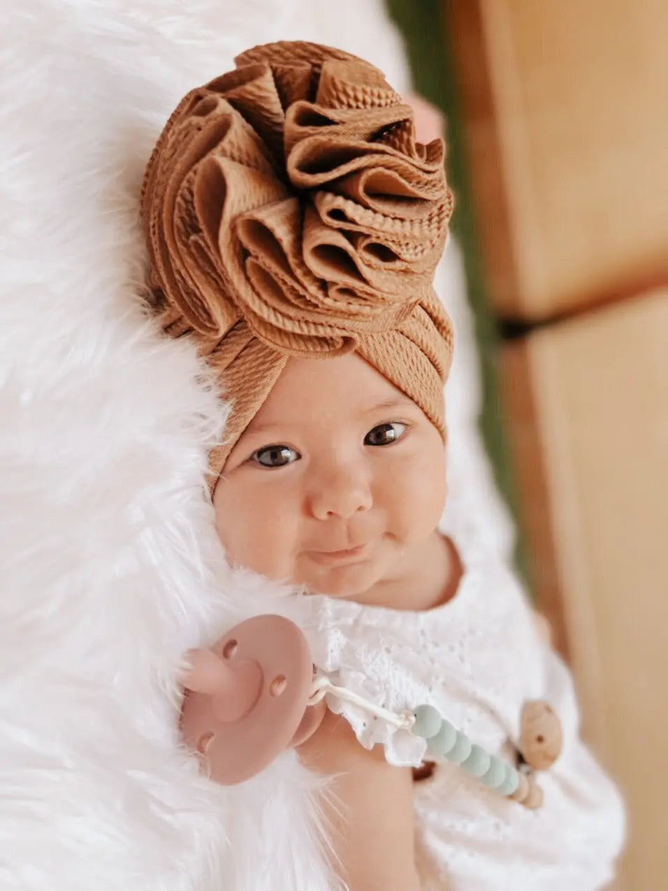 Turban marron Nenina &amp; Co