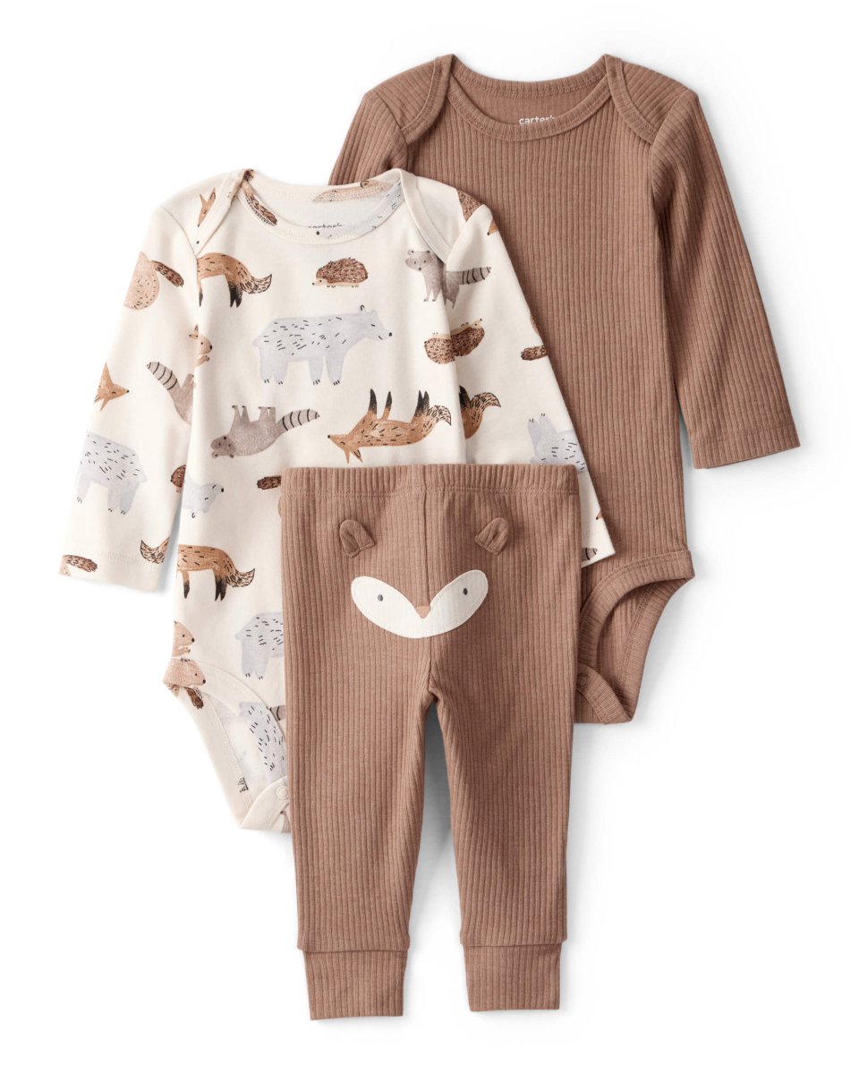 Conjunto 2 piezas para bebé diseño zorro - Carter's