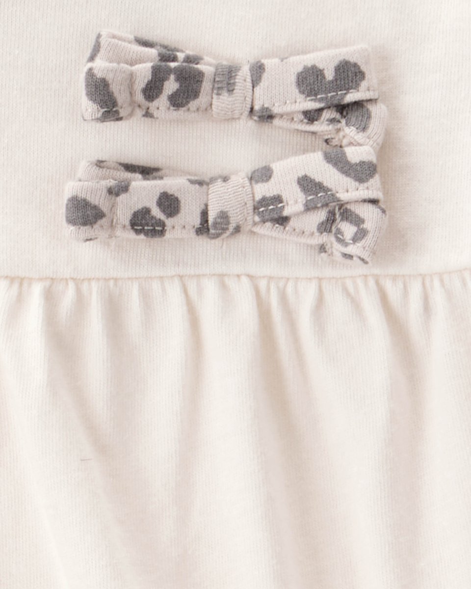 Conjunto body y pantalón con estampado de leopardo para bebé niña - Carter's