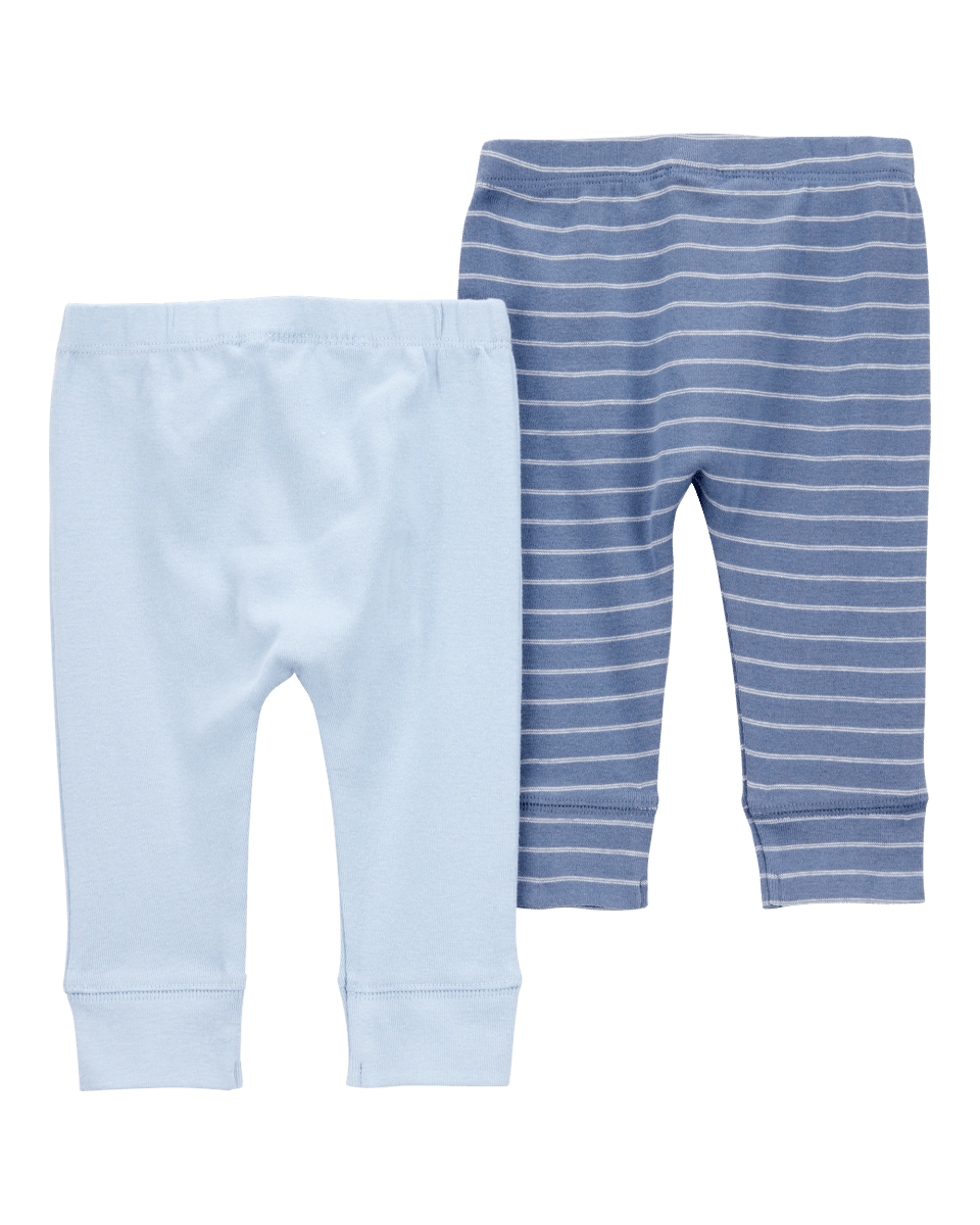 Pack dos pantalones algodón azules - Carter´s