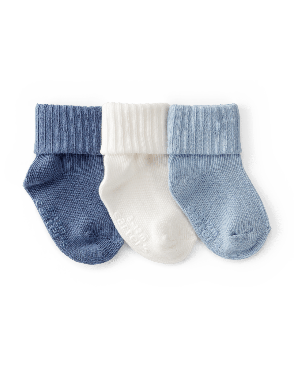 Pack tres calcetines azul - Carter´s