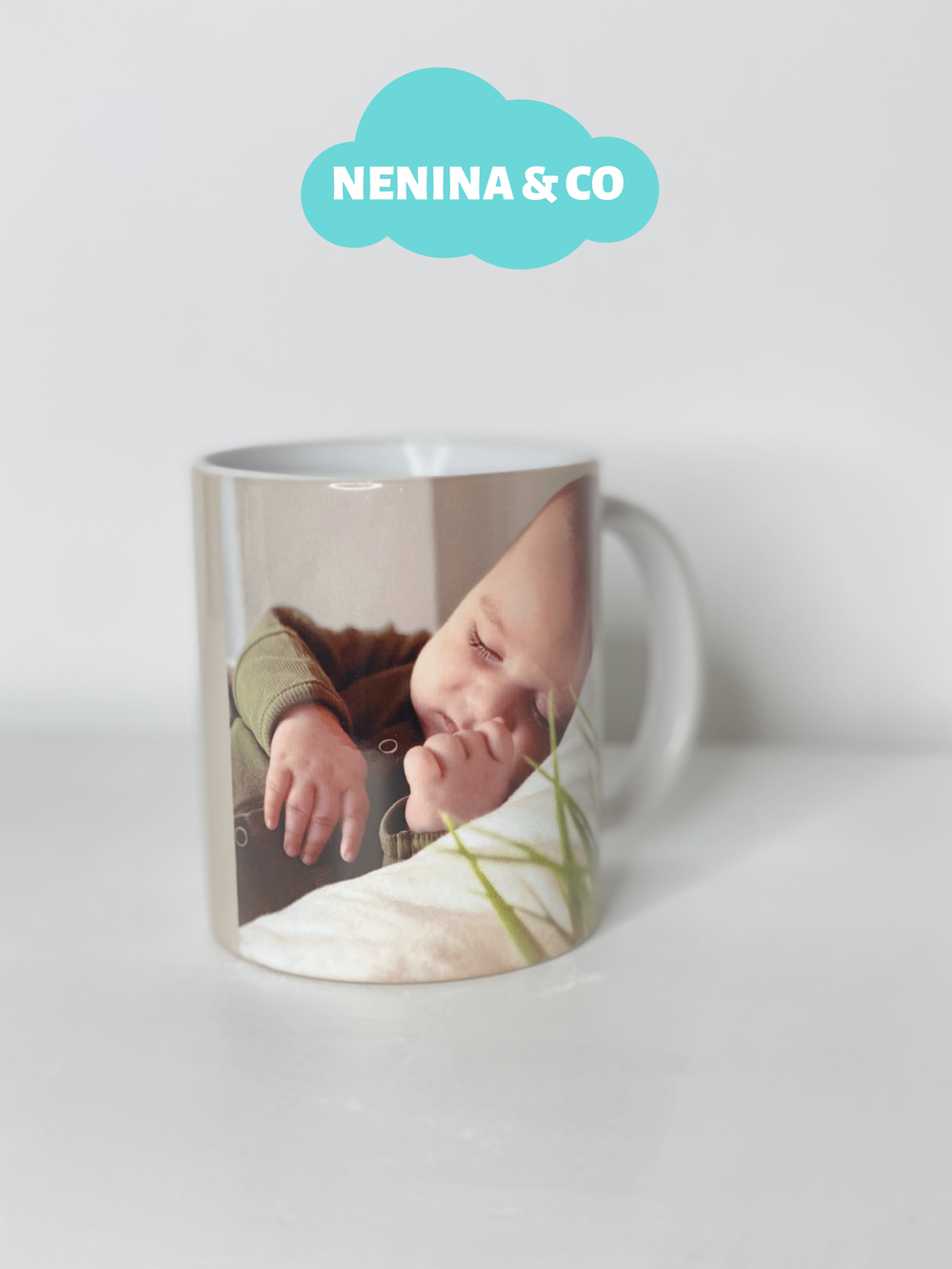 Caneca personalizada nome Nenina & Co